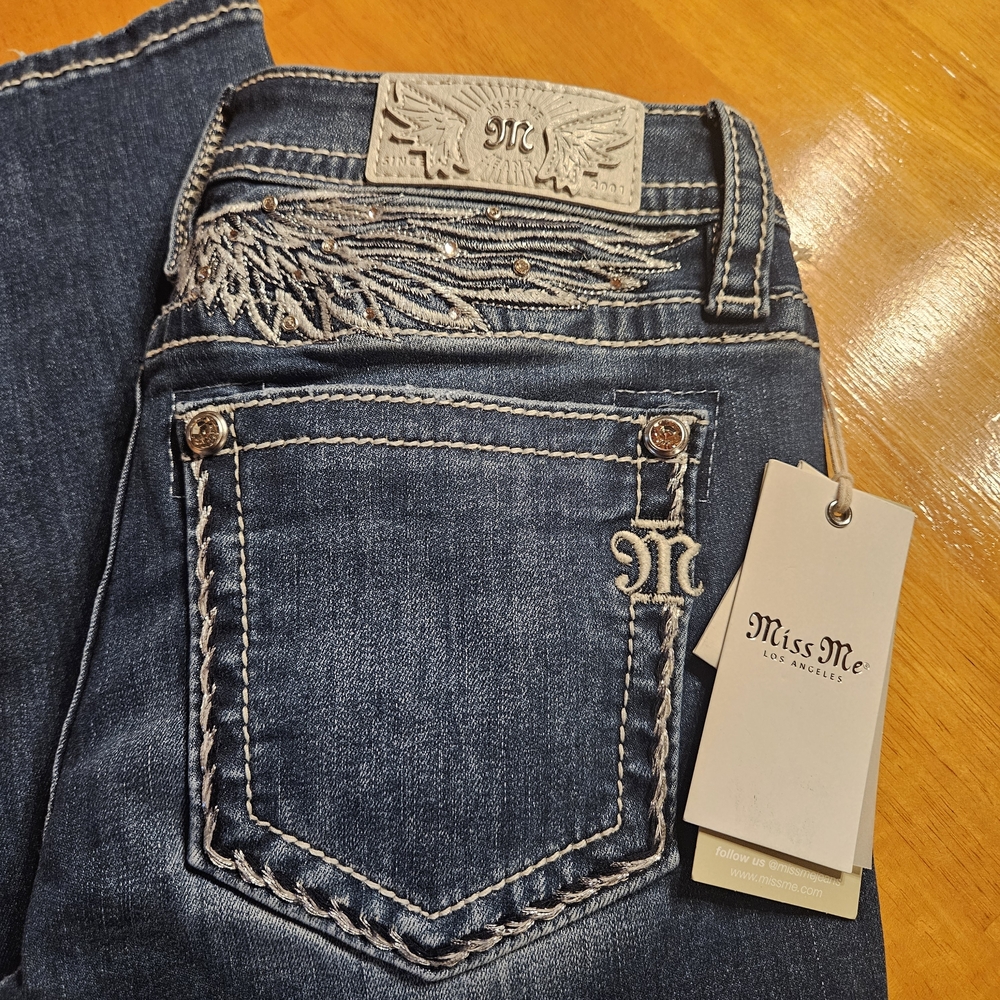 Miss Me Women's Dark Blue Skinny Jeans